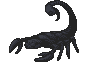 Scorpion sprite (with one tail)