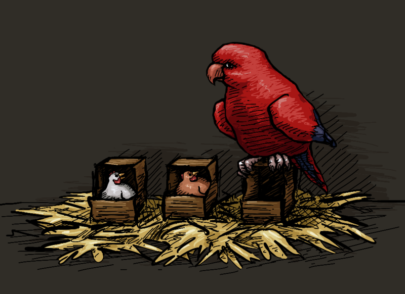 Файл:The giant lorikeet has claimed a nestbox by nausved.png