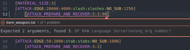 Файл:DF RAW Language server VSCode screenshot 2.png